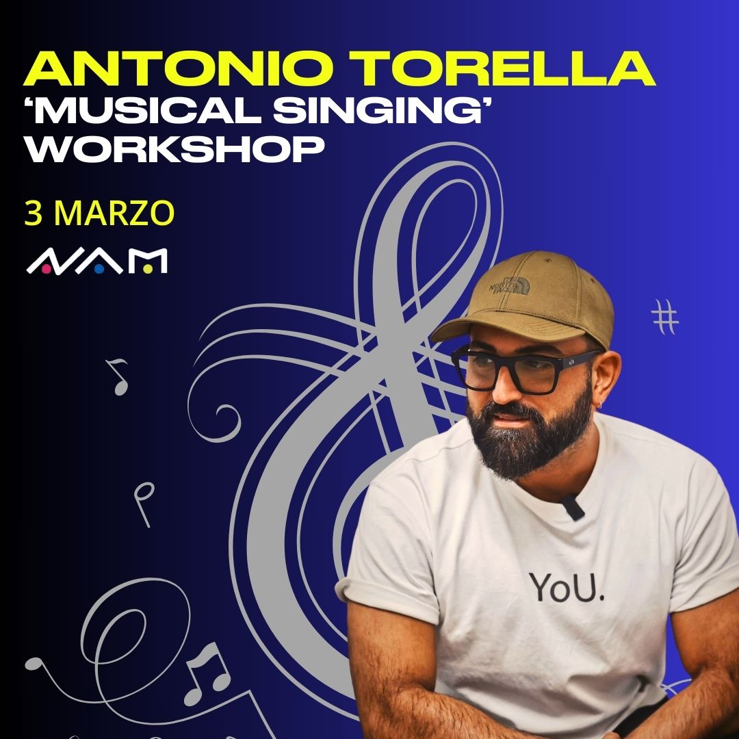 Musical Singing Workshop – Esplorando gli Stili Vocali nel Musical Theatre con Antonio Torella