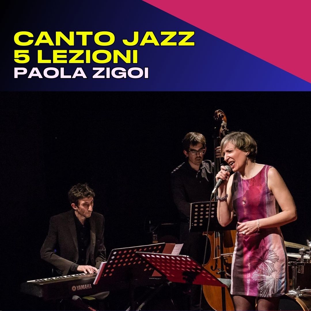 Carnet 5 lezioni di Canto Jazz