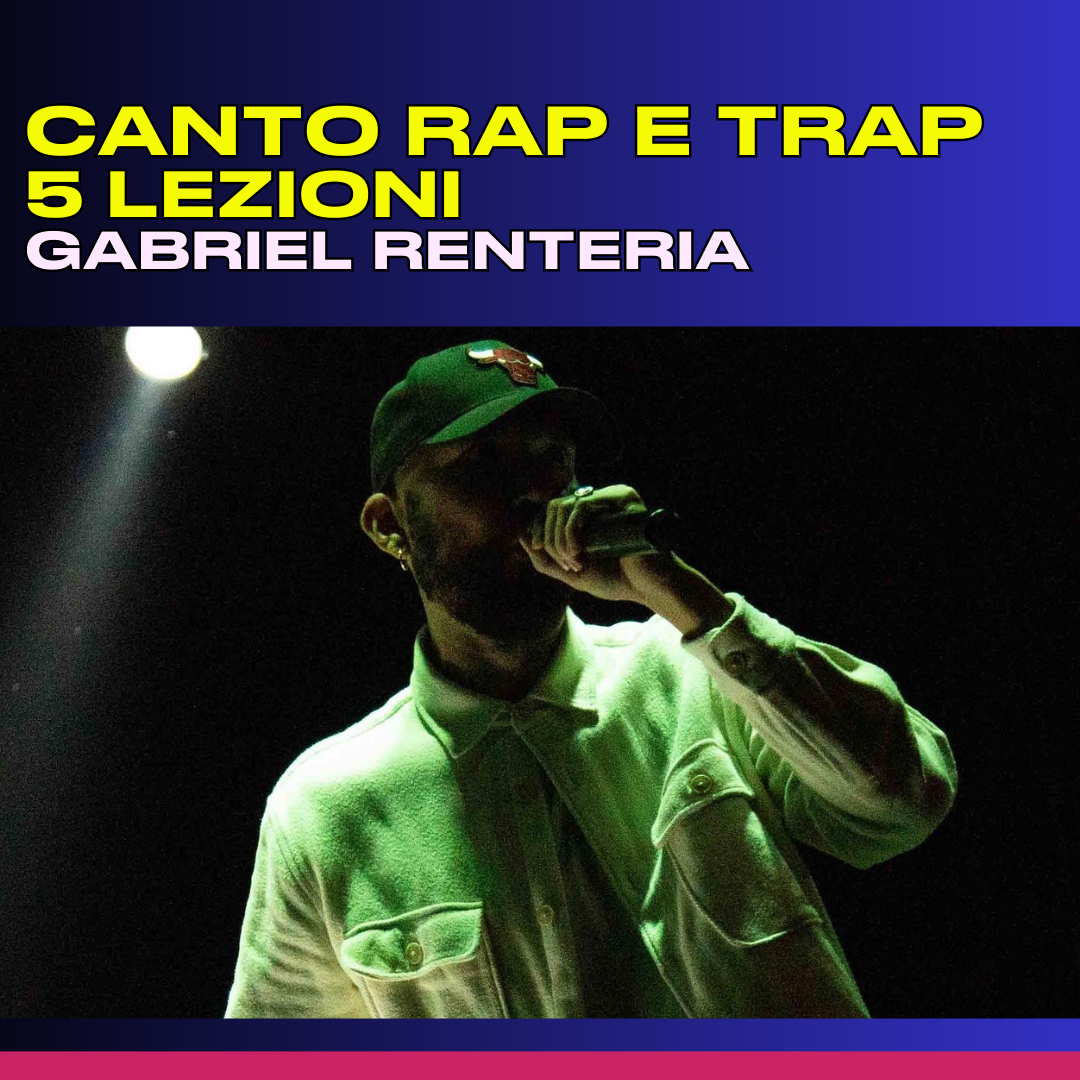 Carnet 5 lezioni di Canto Rap & Trap