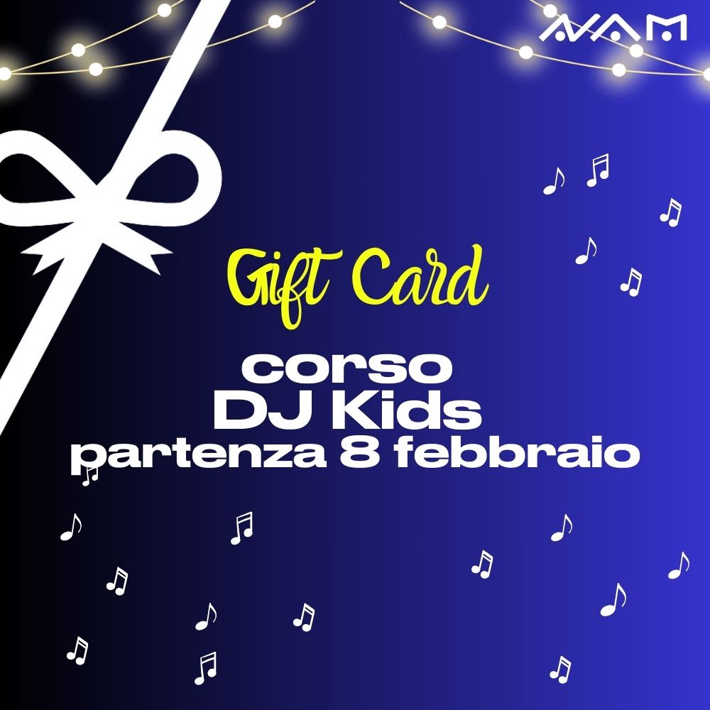 Gift Card DJ Kids